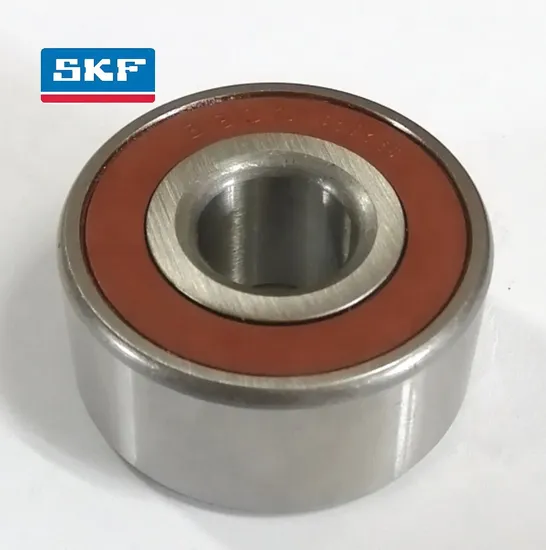 Double Row Sealed Angular Contact Ball Bearing 3207 A-2Z for Industrial Equipment Steel Cage