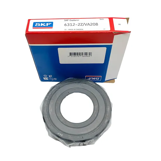 High Temperature SKF 6212/6312 ZZ Ball Bearings P0-P2 Precision for Industrial Machinery