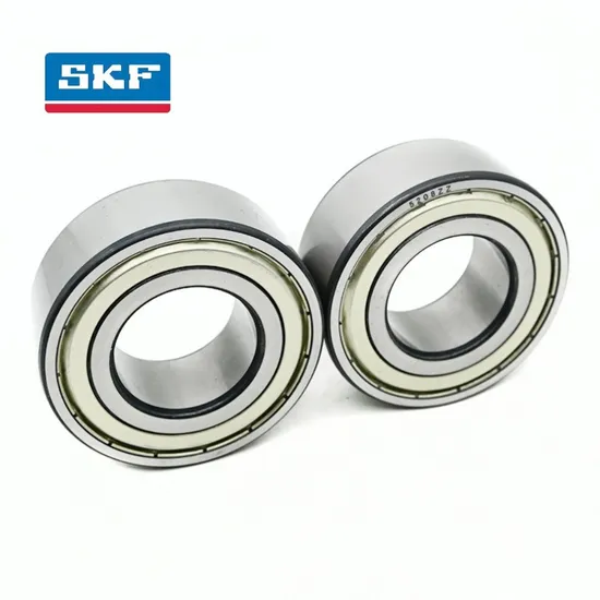 Double Row Angular Contact Ball Bearing 3303A TN9/C3 with Nylon Cage for Compressor Transmission