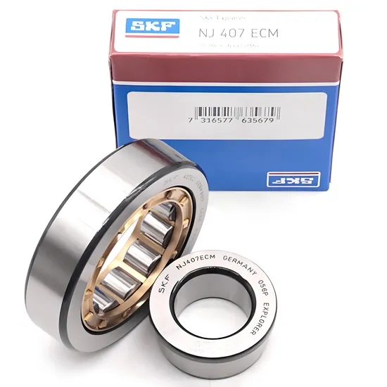 High Precision SKF NUP205EM Cylindrical Roller Bearing 25x52x15mm for Industrial Machinery OEM