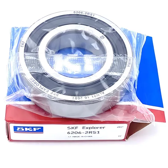 Deep Groove Ball Bearing 6202 6203 SKF 15x35x11mm for Industrial Machinery ISO 9001 Certified