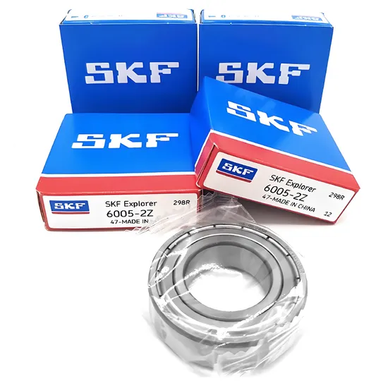 6005zz Deep Groove Ball Bearings 25x47x12mm SKF High-Speed for Industrial Machinery