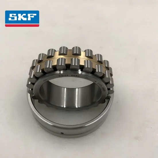 Oversized Double Row Cylindrical Roller Bearing NU244 EC ML/C3 with Brass Cage for Large Machinery