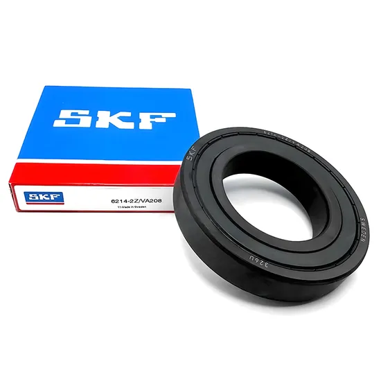 High Temperature SKF 6214-2Z/VA208 Deep Groove Ball Bearing 70x125x24mm Graphite Cage for Industrial Maintenance
