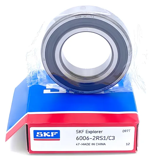 Deep Groove Ball Bearing 6303 17x47x14mm SKF P0-P2 Precision for Industrial OEM Applications