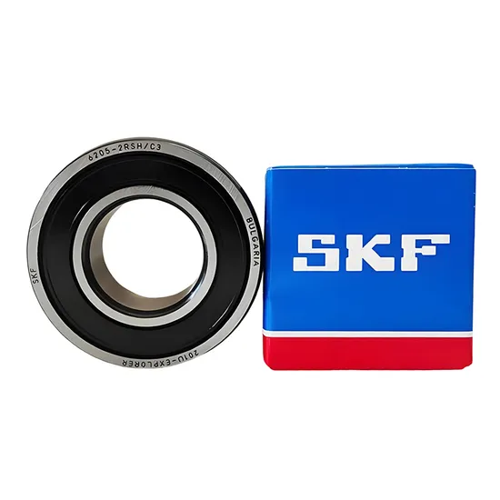 Industrial Machinery Deep Groove Ball Bearing SKF 6205 25x52x15mm with ZZ/2RS Seals for OEM Applications