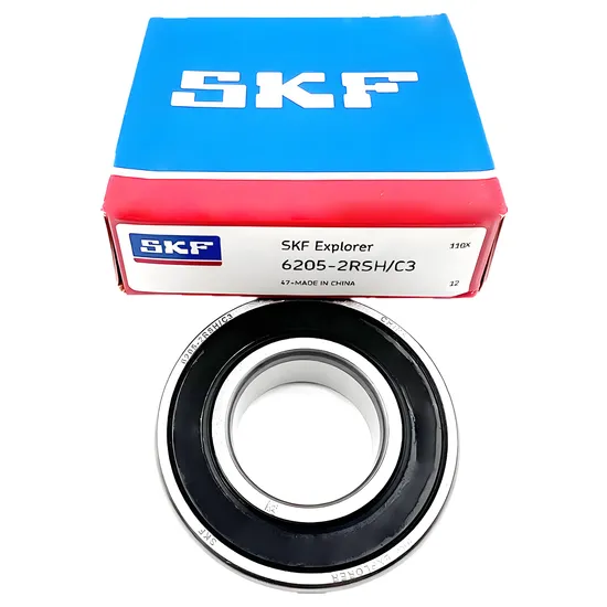 Industrial Sealed Deep Groove Ball Bearing SKF 6206-2RS1/C3 30x62x16mm for Machinery