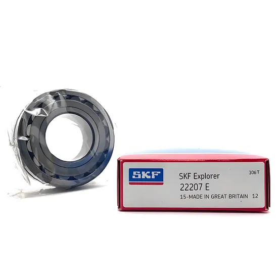 Self-Aligning Roller Bearing 22207E SKF 35x72x23mm Open Type for Industrial Machinery Maintenance