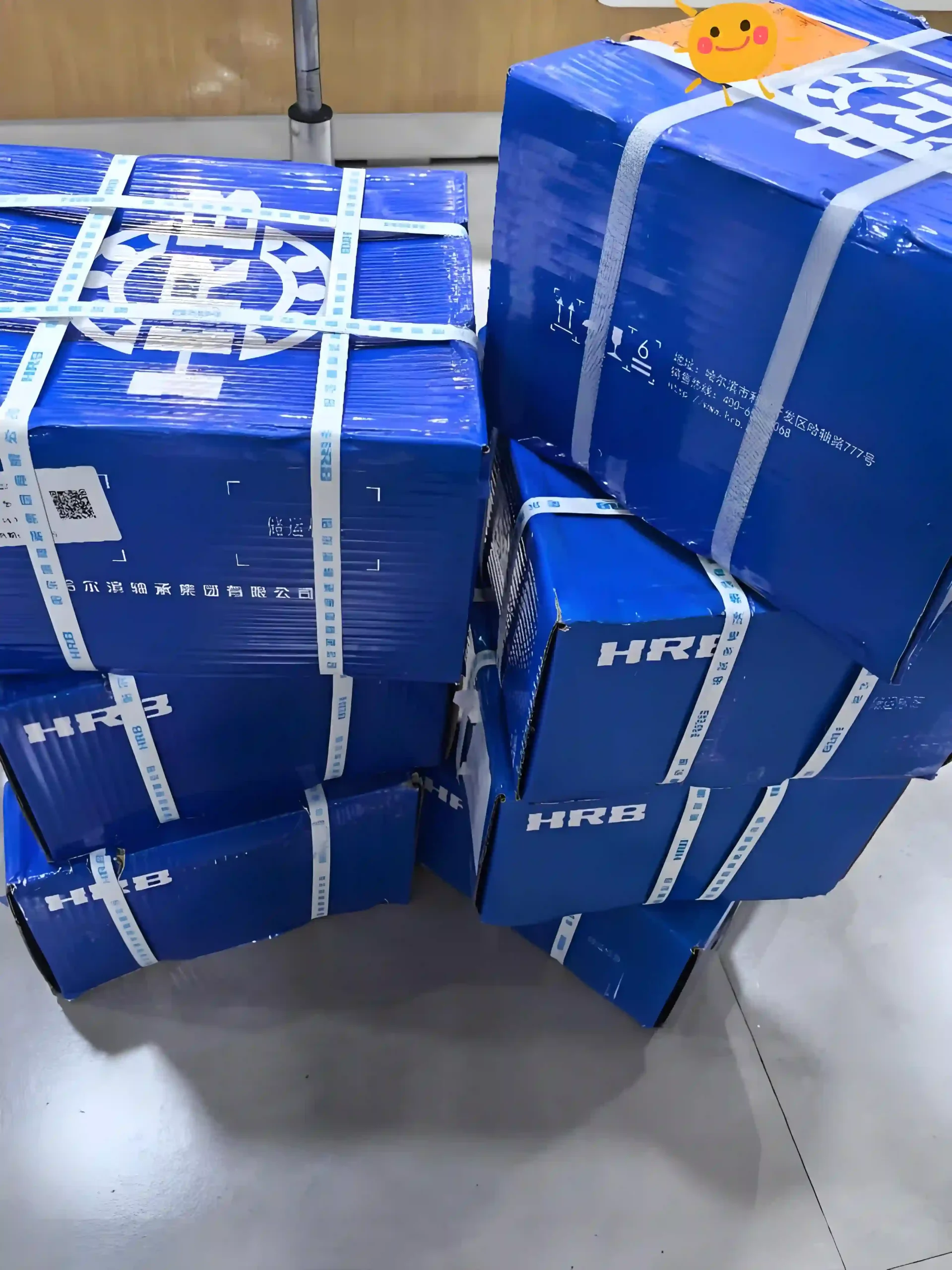 Sealed packages ready for shipment