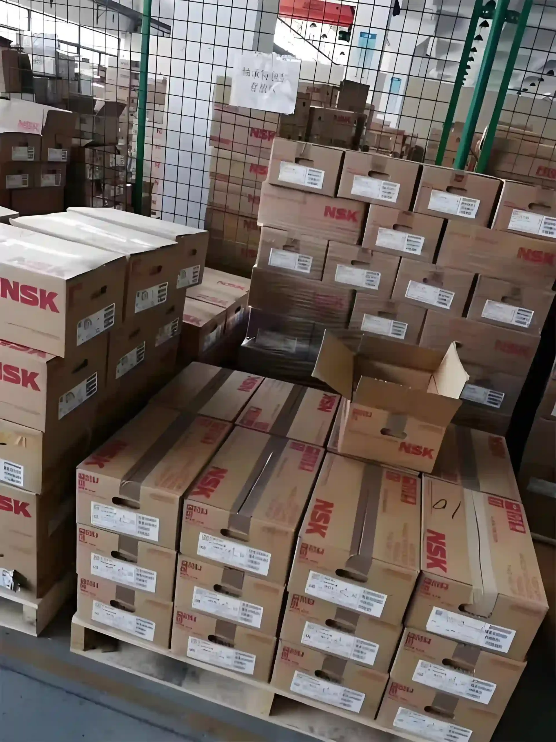 Bearing inventory storage