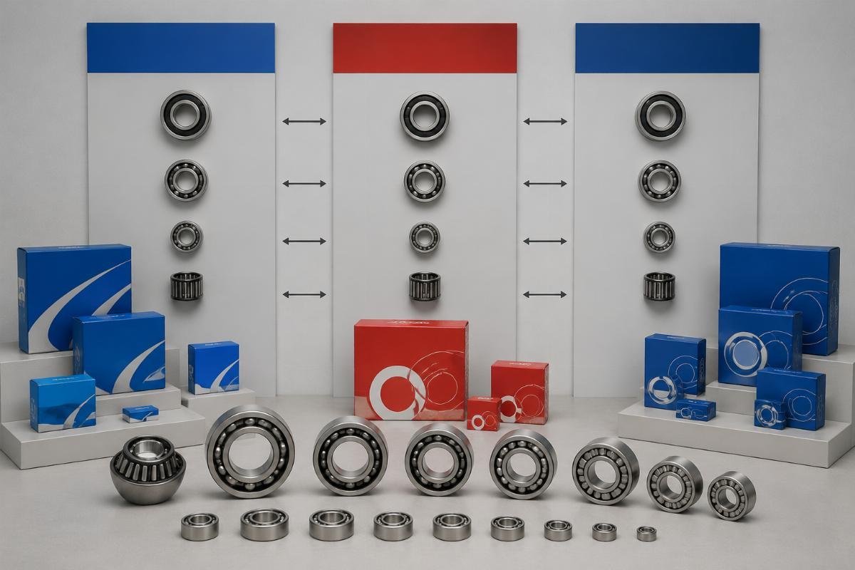 Cross-brand precision class mapping table for SKF FAG and NSK bearings