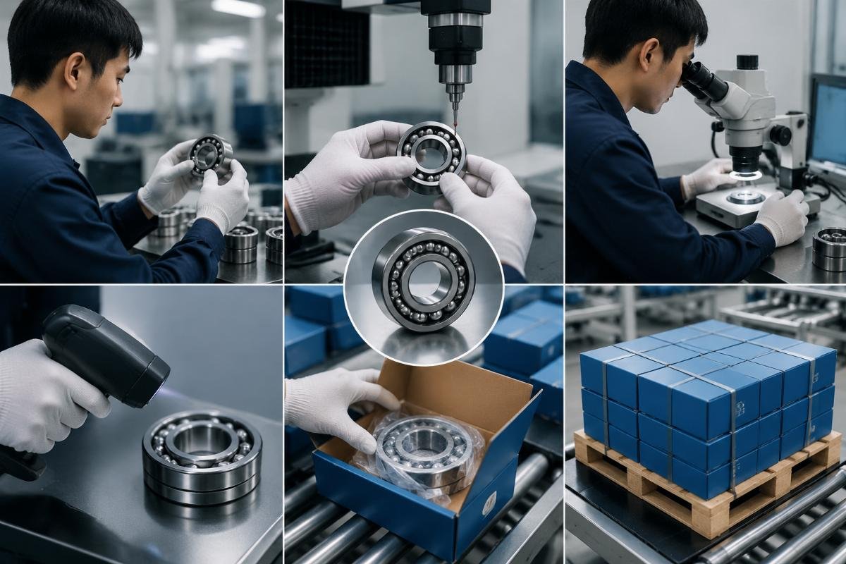 Cross-reference verification workflow for SKF bearings origin verified process