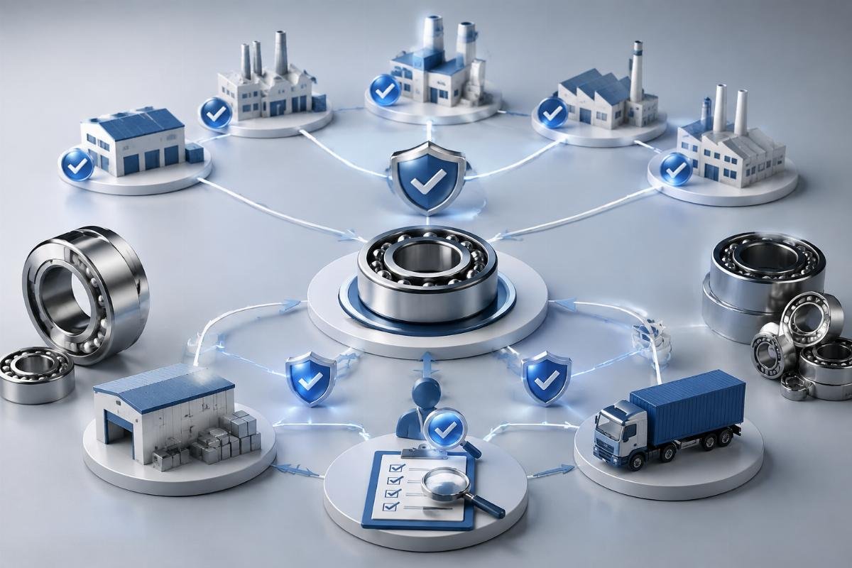 Multi-brand bearing sourcing strategy framework with authorized channel verification