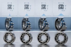 SKF bearing precision class tolerance comparison chart showing P0 to P2 dimensional ranges