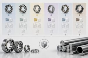 SKF heritage bearing steel standards comparison chart showing steel grade documentation requirements