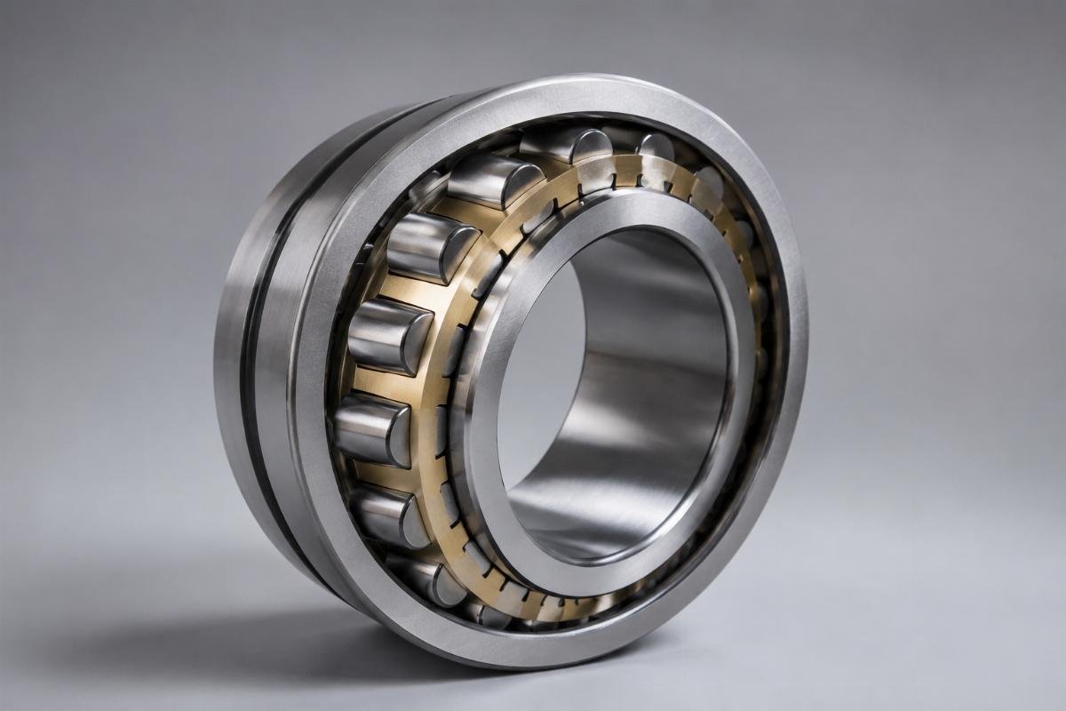 Spherical roller bearing 22320 series with C4 clearance marking on outer ring