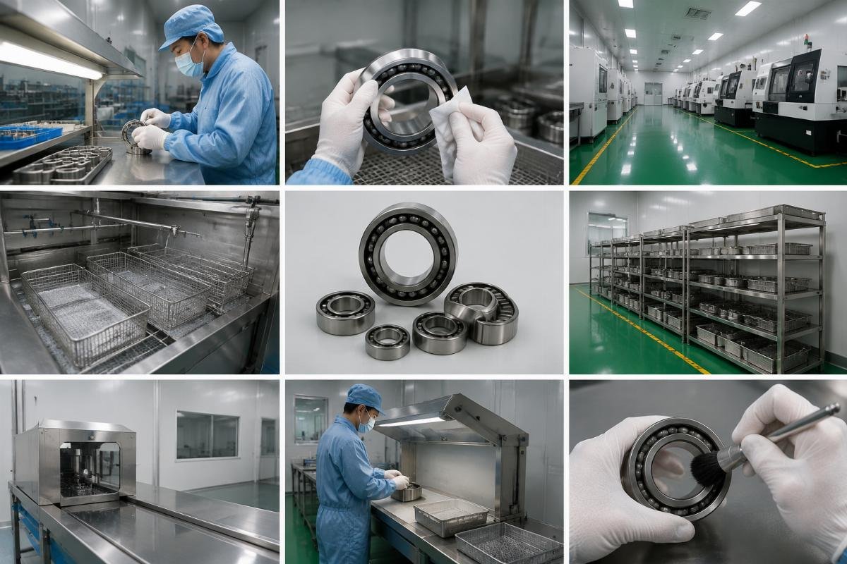 Verification checklist for bearing supplier contamination control assessment